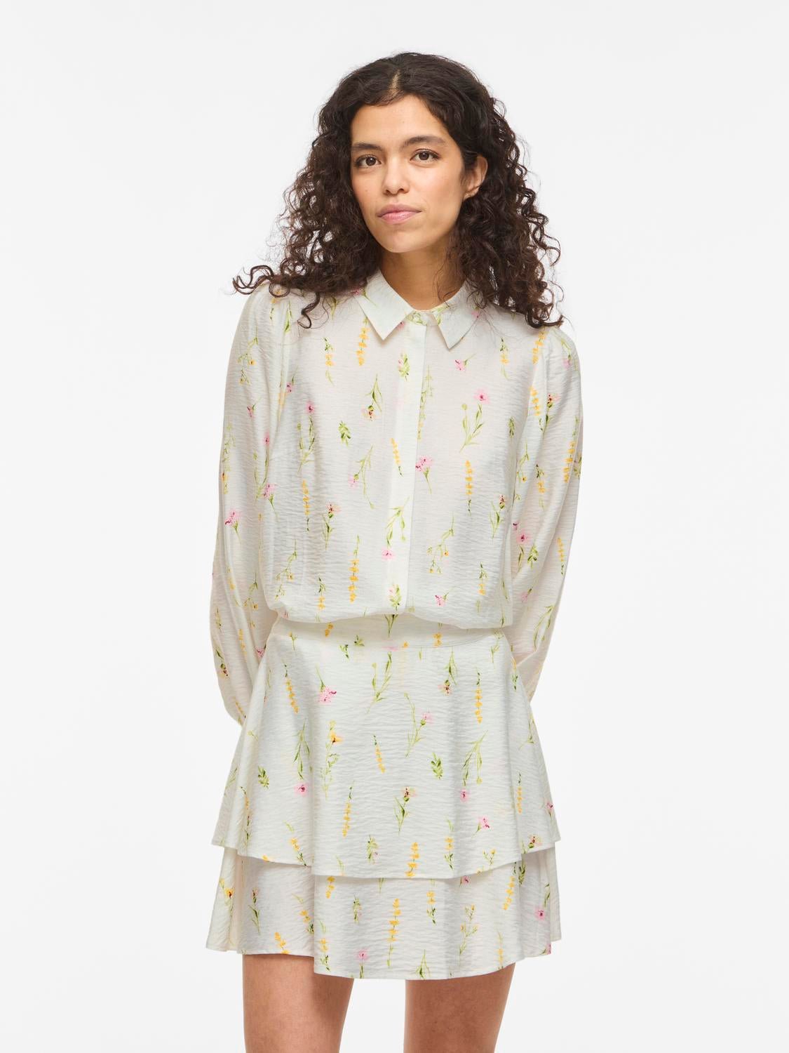 VIGITI Shirt - Snow White - VERO MODA & VILA Bergvik